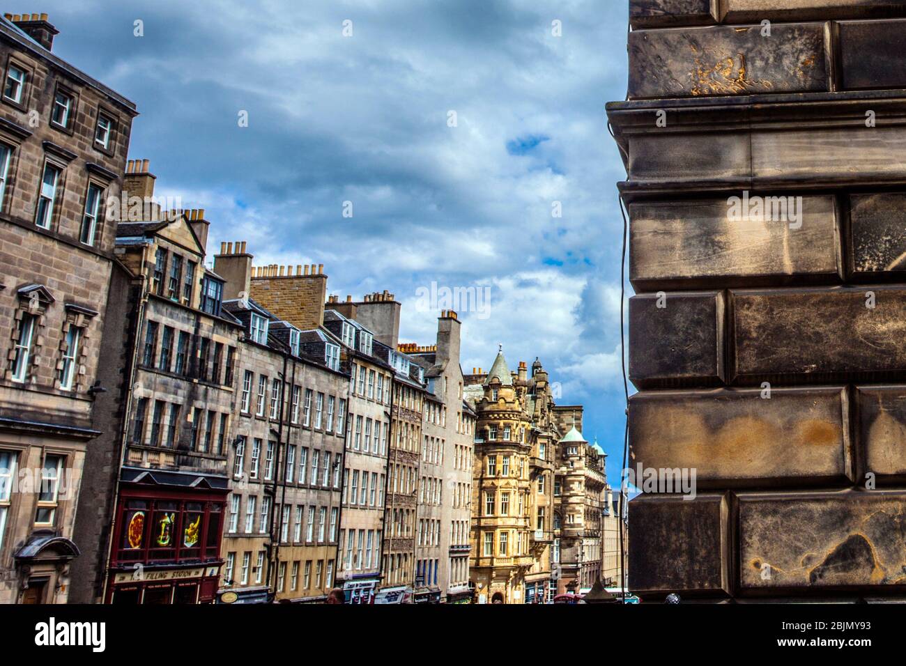 1 Parliament Square, Royal Mile, Old Town, Edimburgo, Escocia, Reino Unido, Europa. Foto de stock