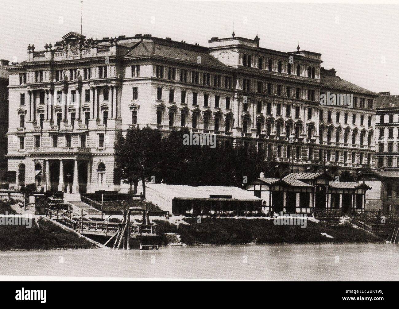 Hotel Metropol Viena. Foto de stock