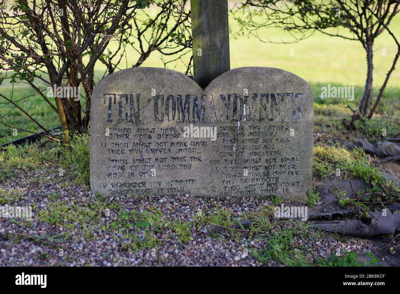 Monumento de los diez mandamientos fotografías e imágenes de alta  resolución - Alamy