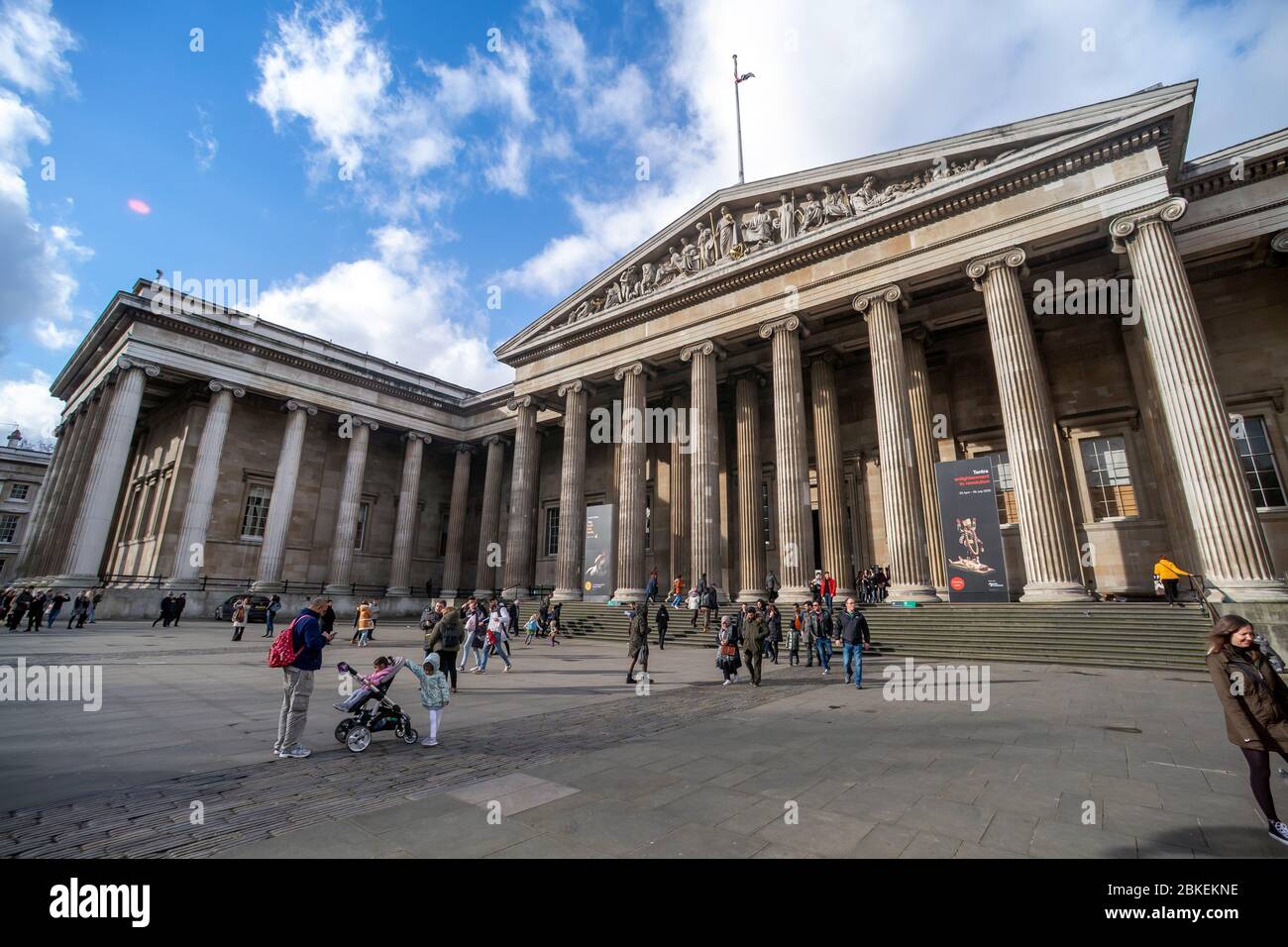 Museo Británico, Londres, Reino Unido. Foto de stock