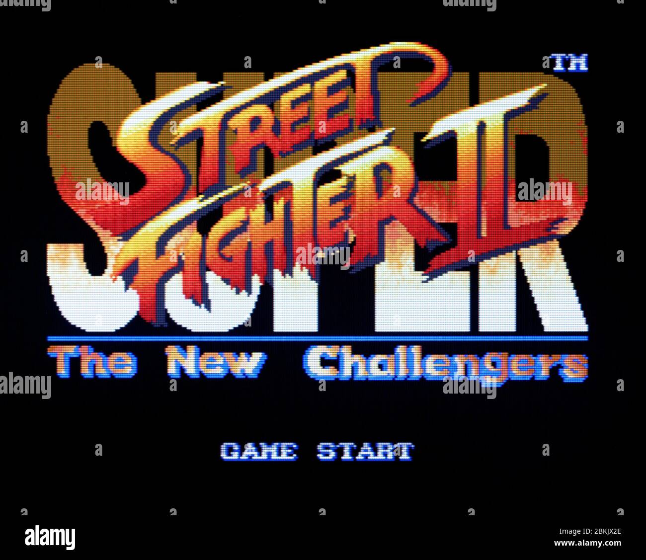 Super Street Fighter II 2 los nuevos Challengers - Sega Genesis Mega Drive  - sólo para uso editorial Fotografía de stock - Alamy
