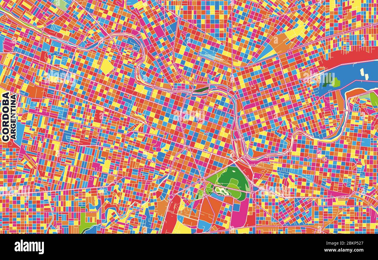 Mapa De Cordoba Vector Argetina Imágenes Vectoriales De Stock Alamy 3849