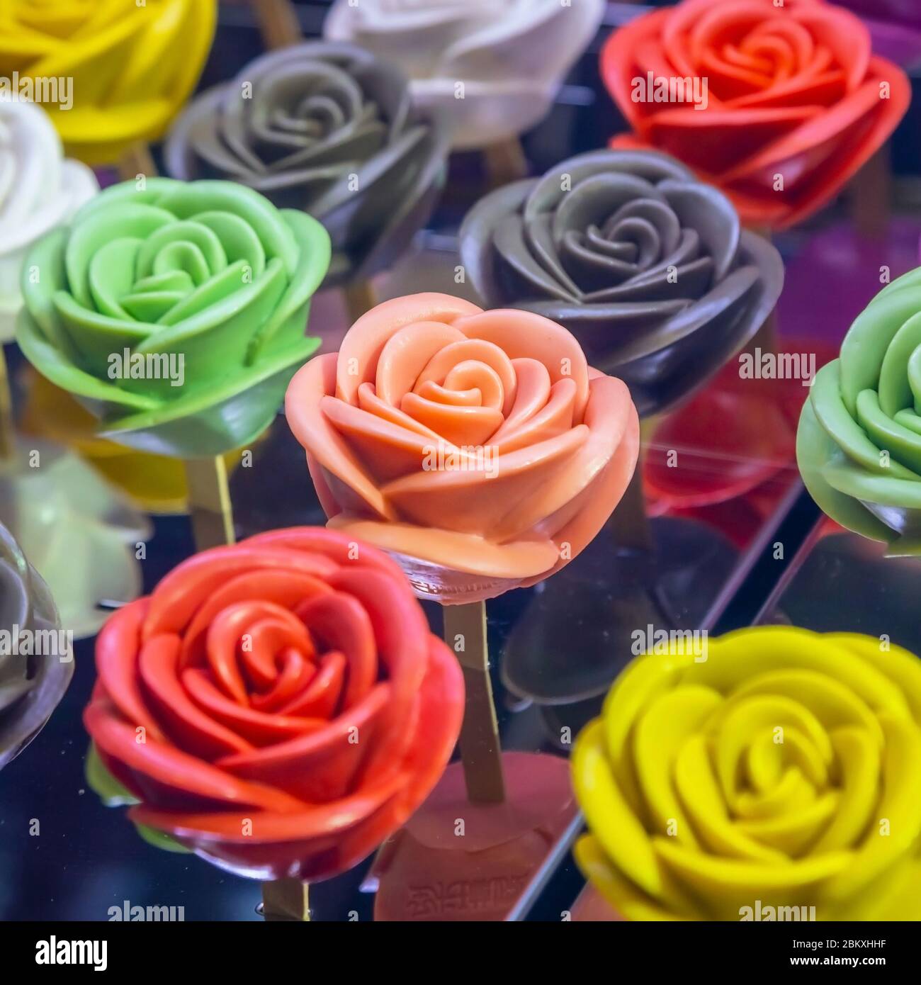 Beijing, China - Enero 14 2020: Dulces tradicionales chinos vendidos en ...