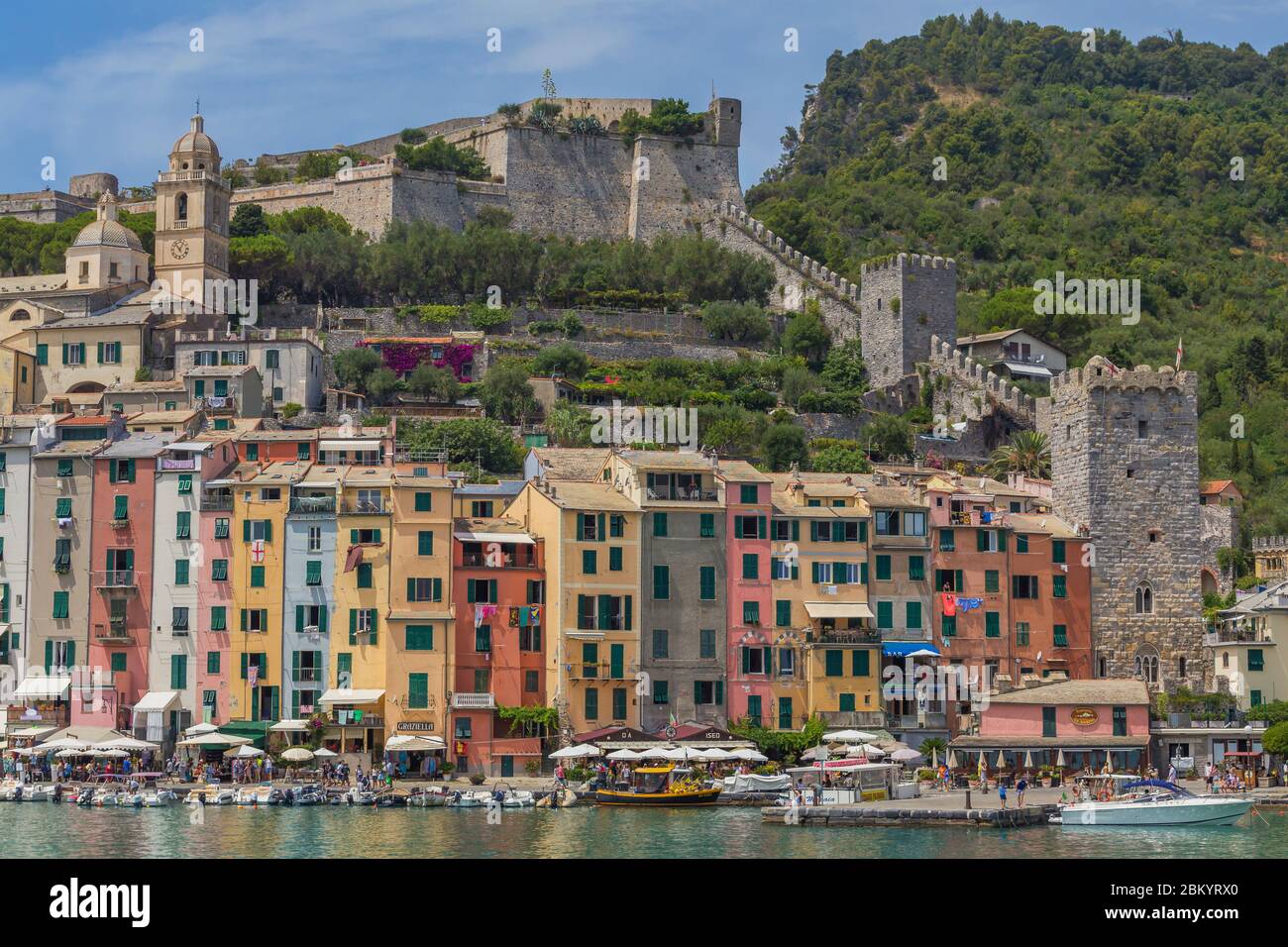 Portovenere, Liguria, Italia Foto de stock