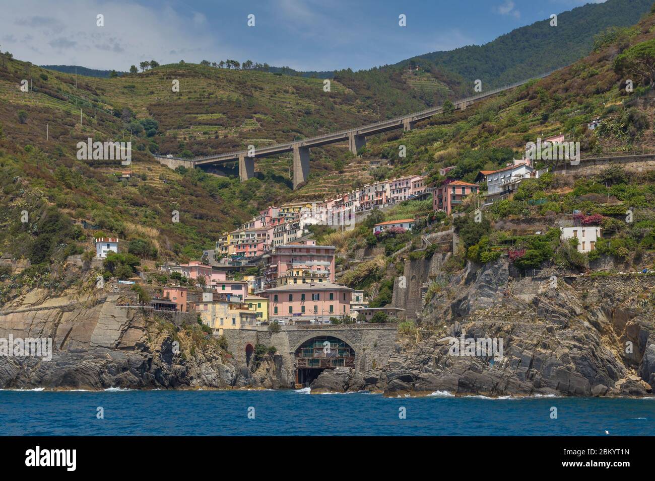 Cinque Terre, Liguria, Italia Foto de stock