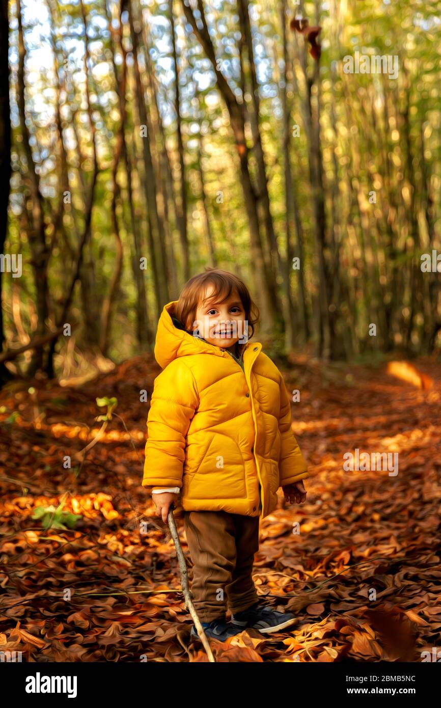 Niño feliz Foto de stock