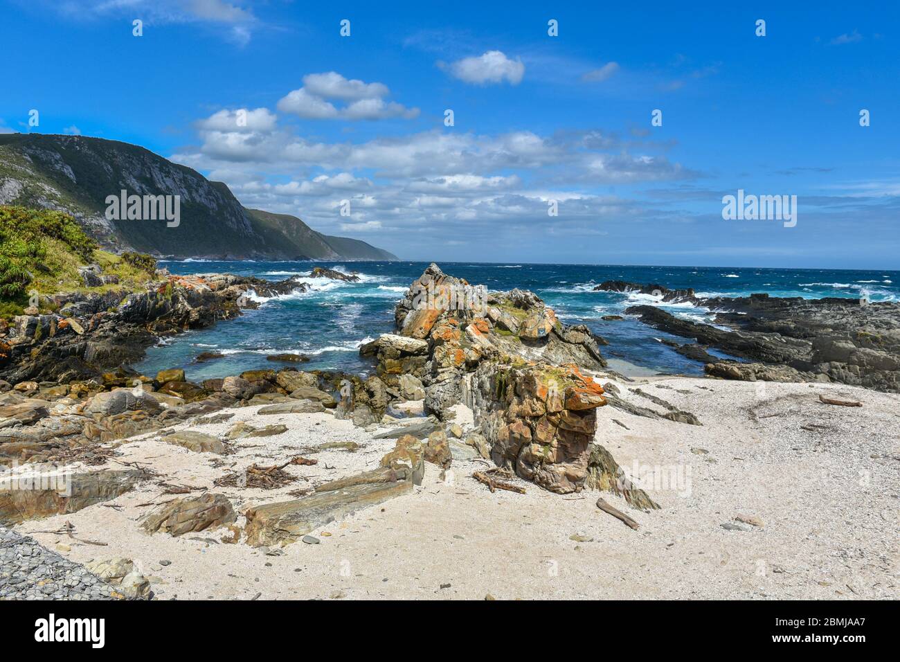 Parque Nacional Tsitsikamma (Garden Route), Garden Route, Sudáfrica Foto de stock