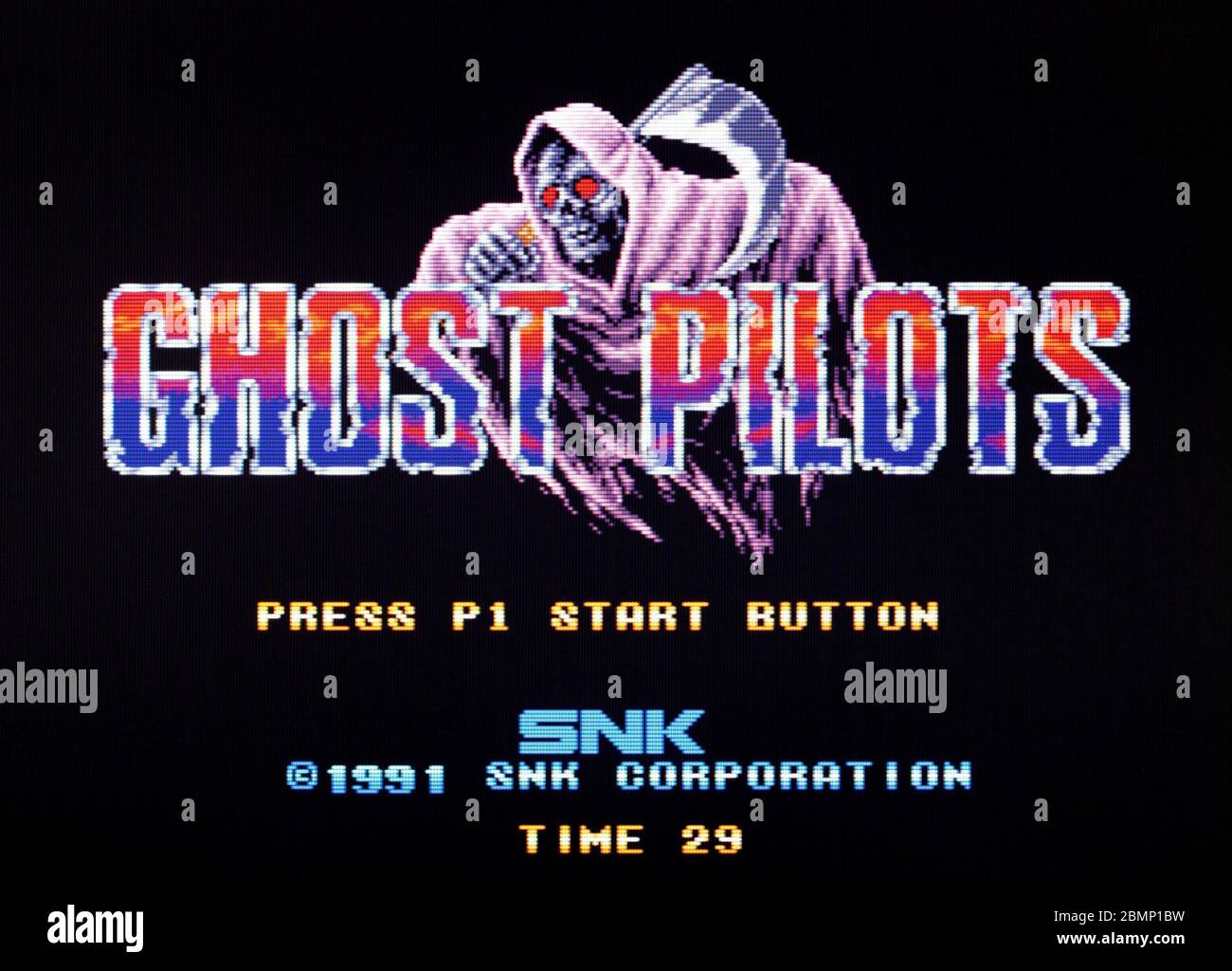 Ghost Pilots - SNK Neo-Geo NeoGeo - sólo para uso editorial Foto de stock