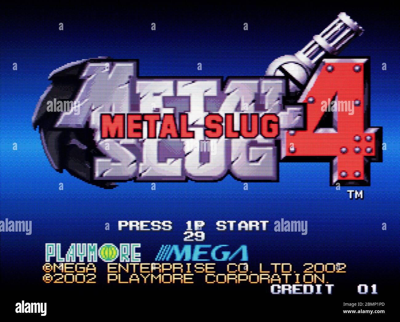 torpe claramente italiano Metal Slug 4 - SNK Neo-Geo NeoGeo - sólo para uso editorial Fotografía de  stock - Alamy