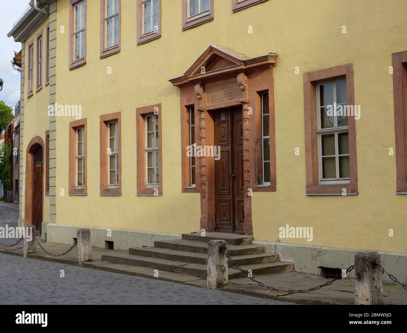Goethehaus, Weimar, Welterbe UNESCO, Thüringen, Deutschland Foto de stock