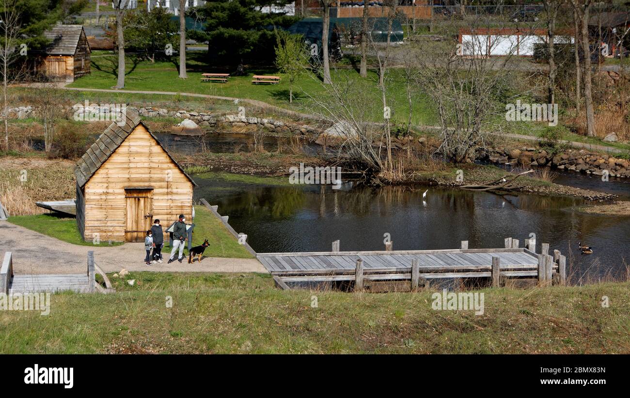 Saugus Iron Works (originalmente llamado Hammersmith) es un hito