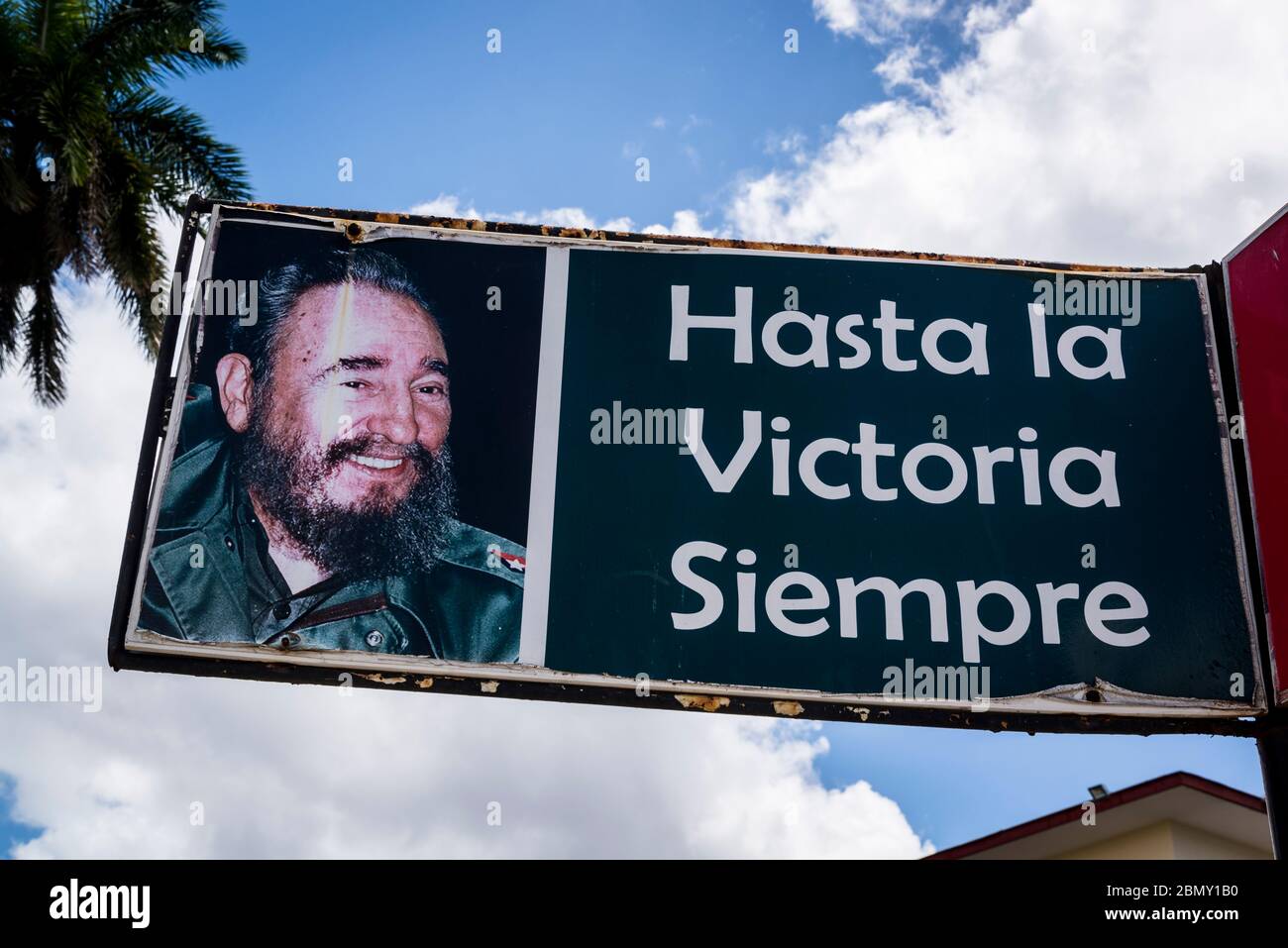 Communist Slogan Cuba Fotos E Imagenes De Stock Alamy