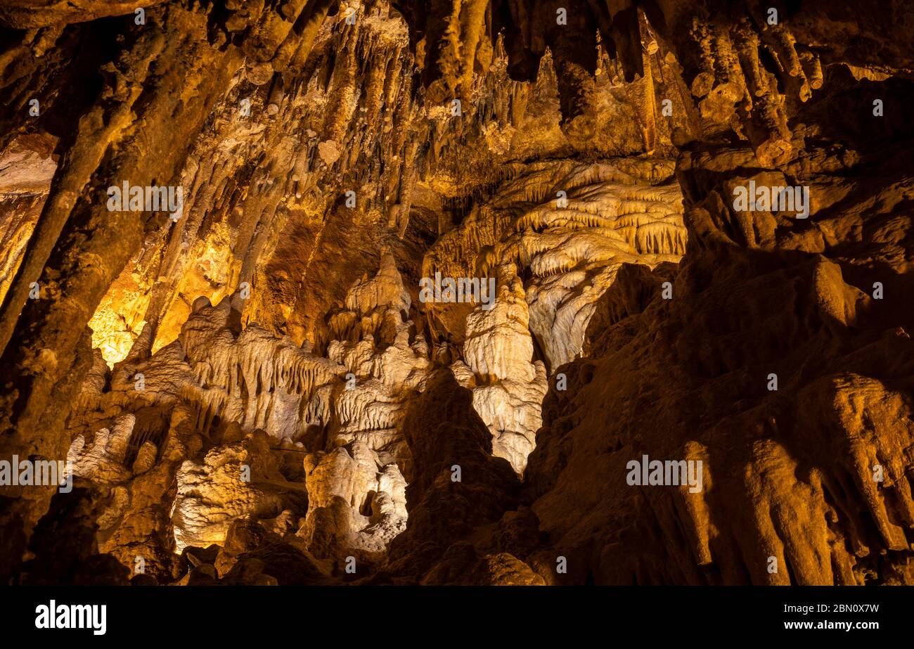 Colosal Cave Mountain Park, Tucson, Arizona. Foto de stock