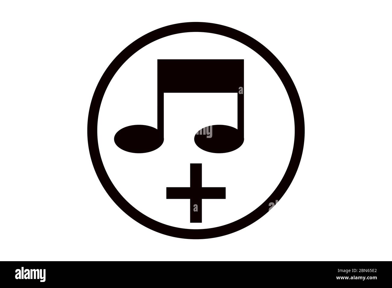 Vectores nota musical blanco y negro fotografías e imágenes de alta resolución Alamy