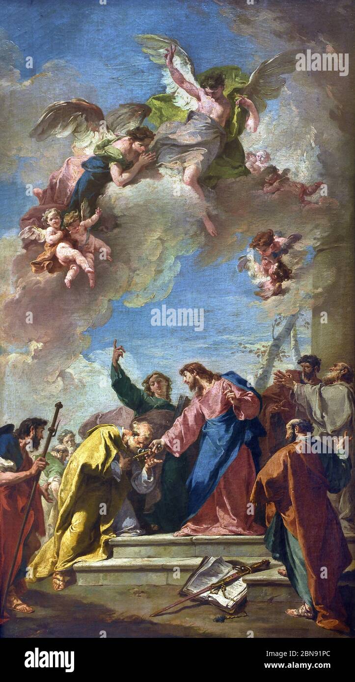 Jesús dando las llaves de pedro fotografías e imágenes de alta resolución Alamy
