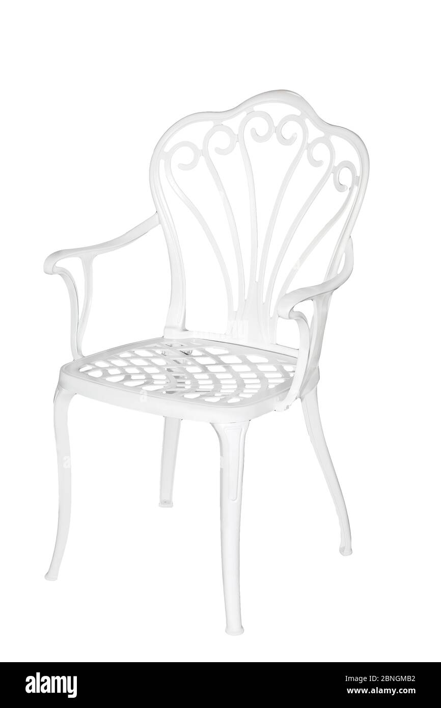 Muebles de patio de hierro forjado negro fotografías e imágenes de alta