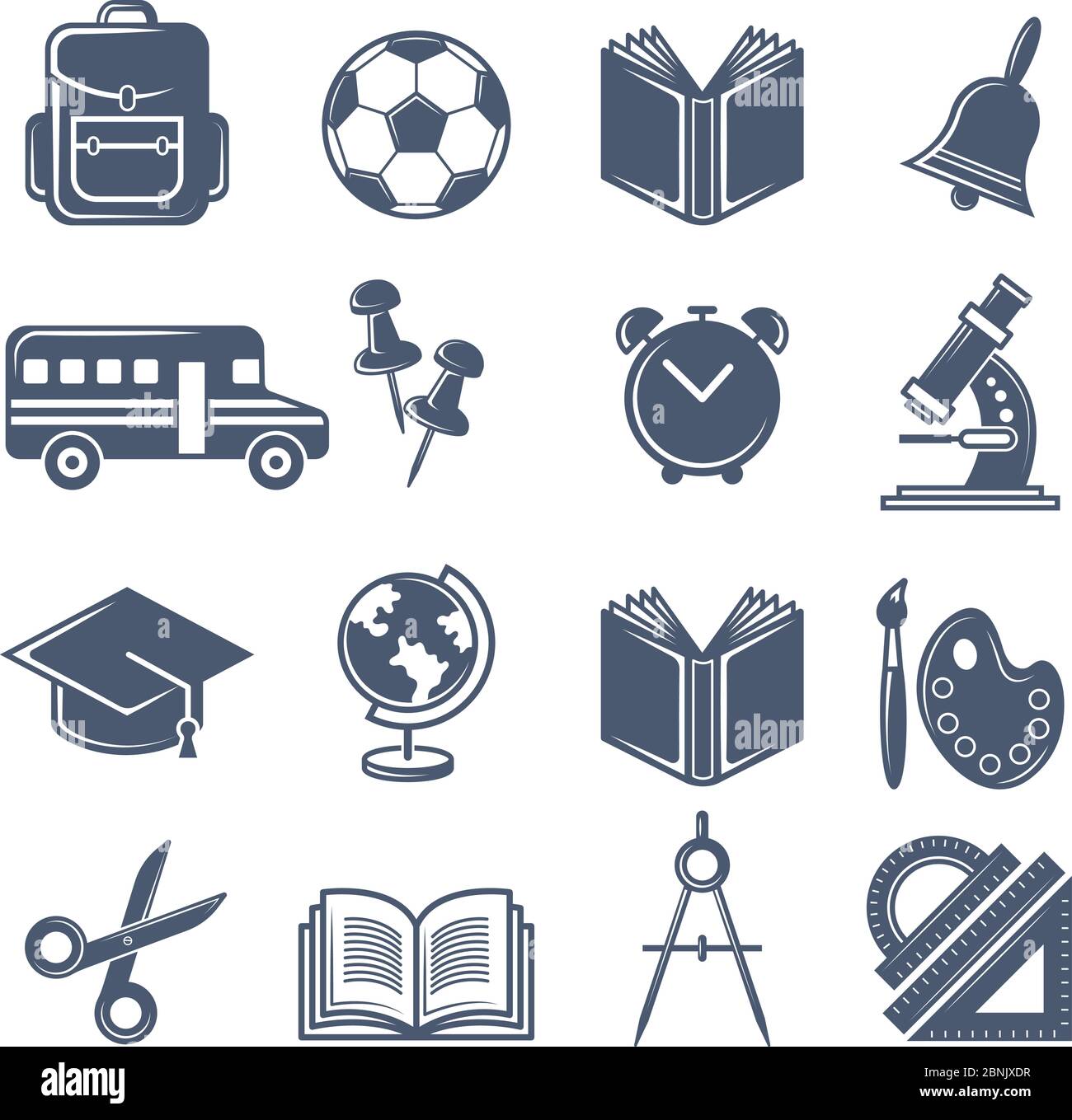 Símbolo de la escuela Imágenes vectoriales de stock - Alamy