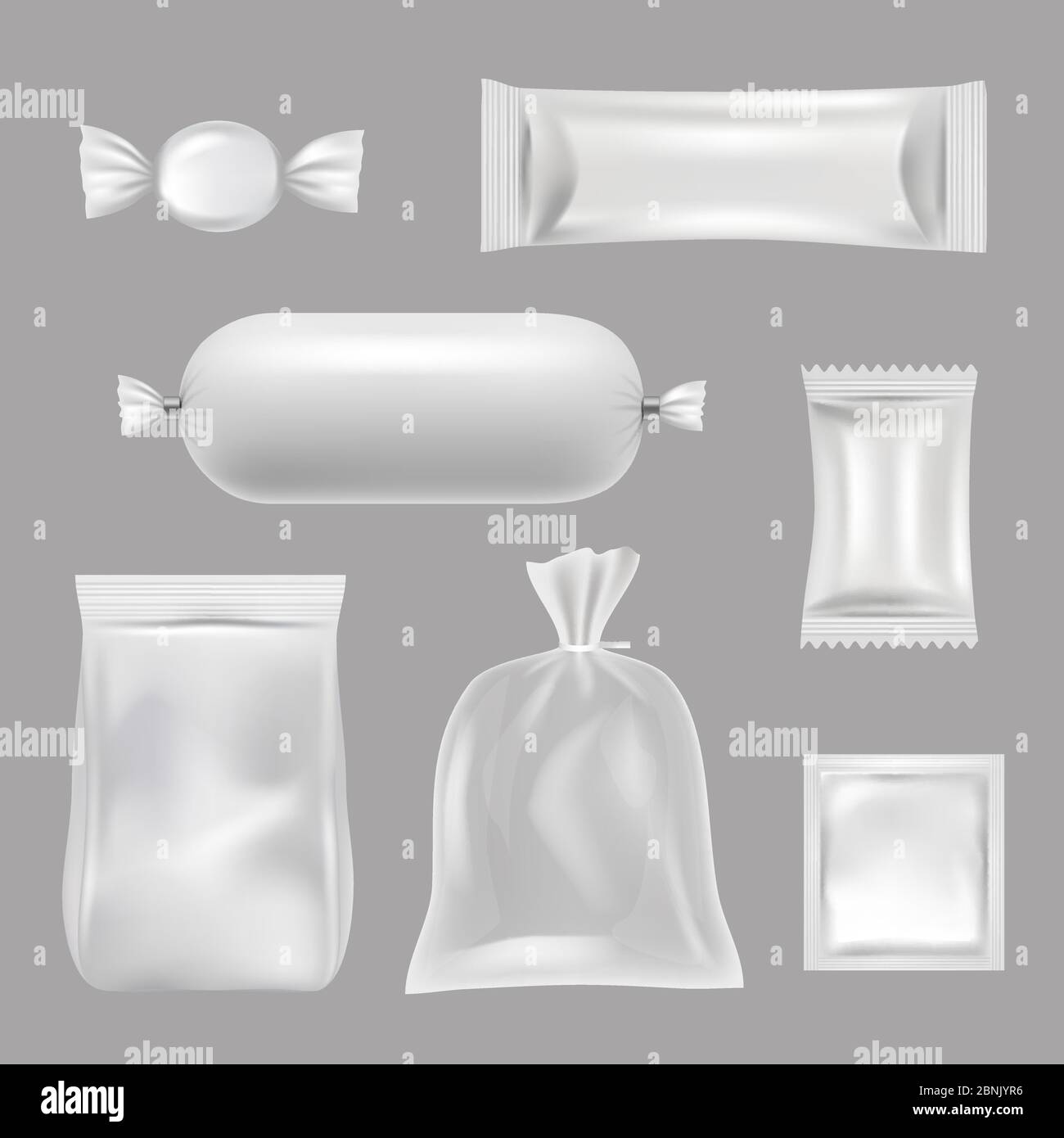 Ilustración Vectorial De Una Bolsa De Plástico Vector De Bolsa De Plástico  Ilustraciones svg, vectoriales, clip art vectorizado libre de derechos.  Image 181620458