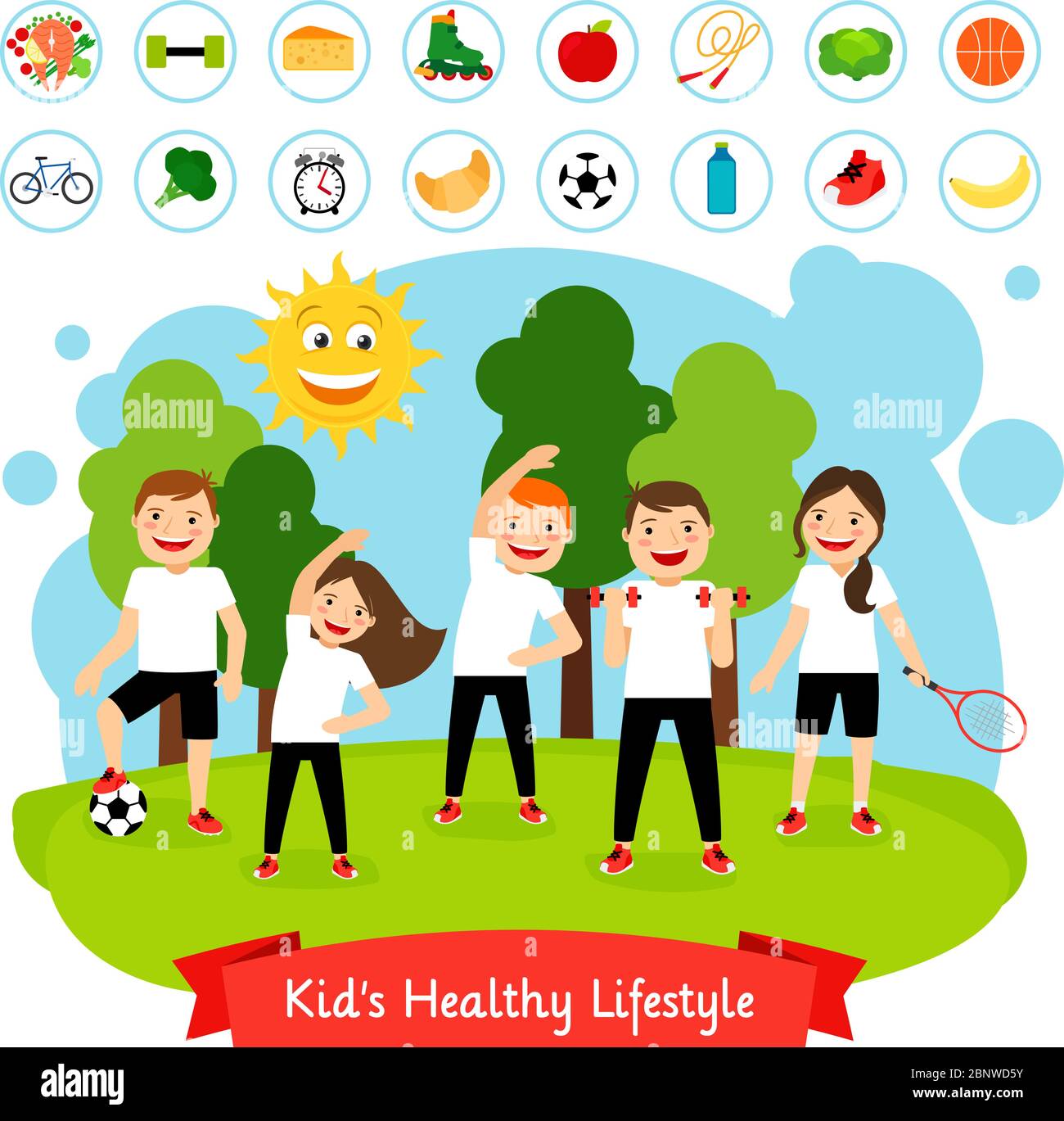 Actividades felices y saludables