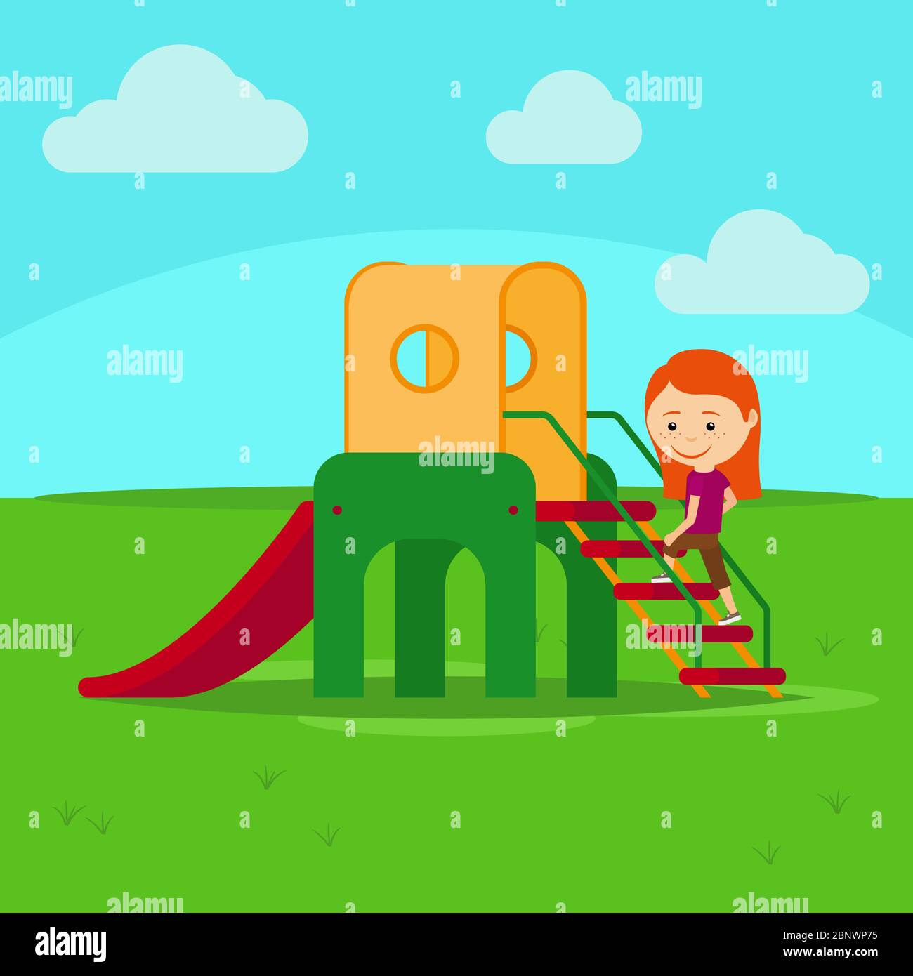 Lista 94+ Foto Stop Juego De Patio Dibujo Animado Mirada Tensa