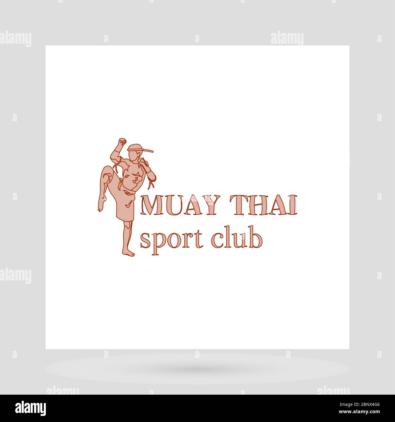 Hombre en pantalón corto de gimnasio negro haciendo Muay Thai rodilla  voladora, ilustración 3d realista aislado sobre fondo gris Imagen Vector de  stock - Alamy