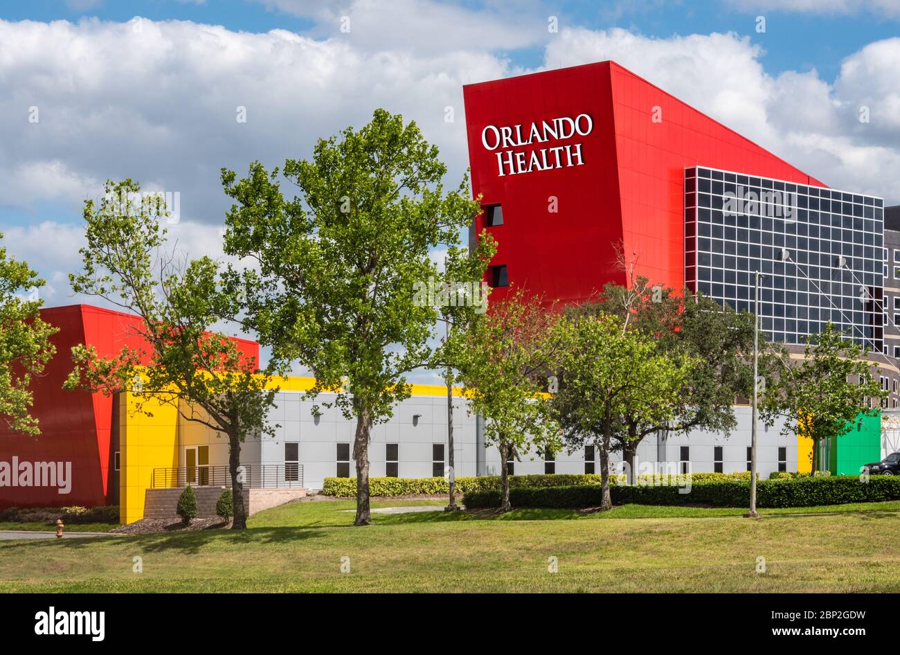 Orlando Health - Health Central Hospital en Ocoee (Metro Orlando), Florida. (EE.UU.) Foto de stock