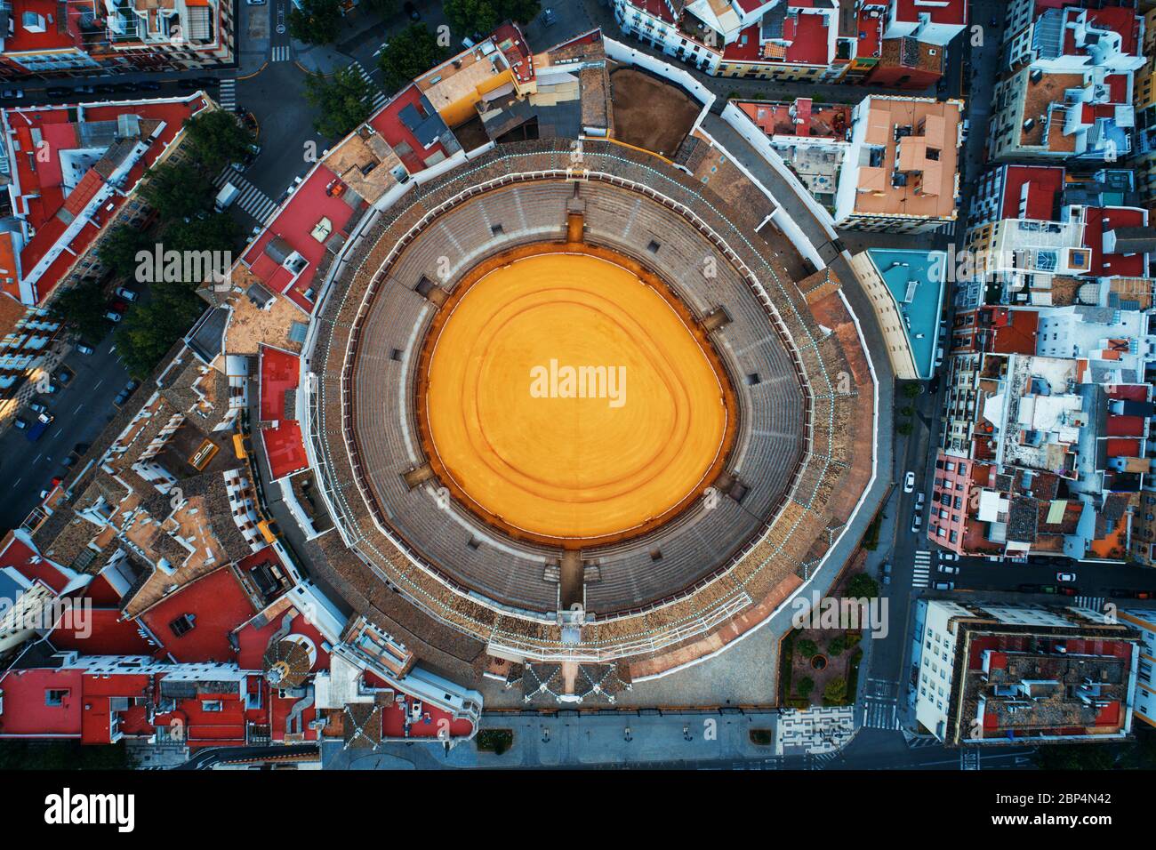 La Plaza de toros de la Real Maestranza de Caballería de Sevilla Vista