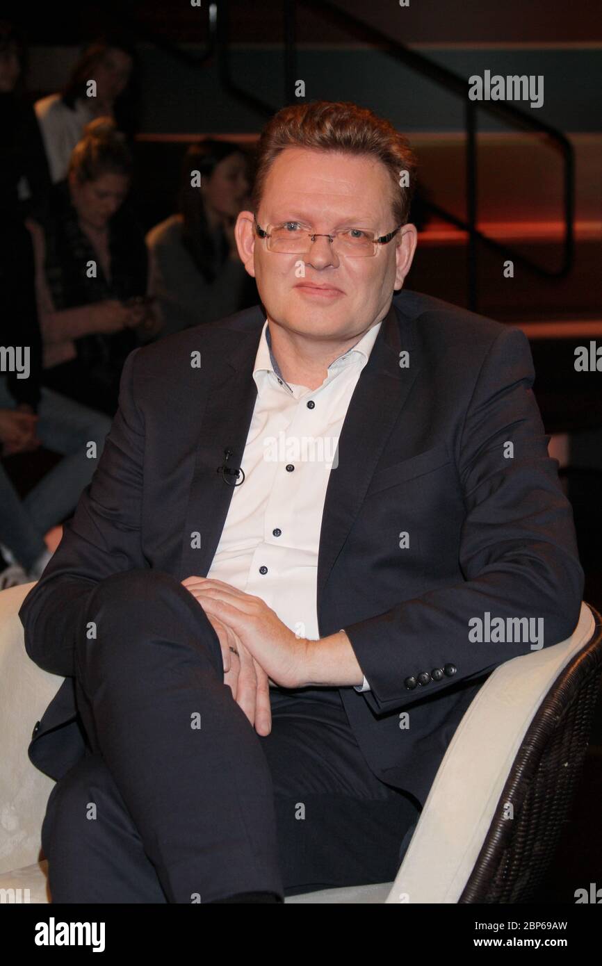 Andreas Hollstein, Lanz, Sendung vom 28.01.2020, Hamburgo Foto de stock