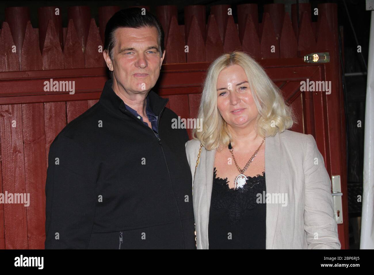Heinz Anton & Elke Marolt,estreno Karl May Festspiele Bad Segeberg,29.06.2019 Foto de stock