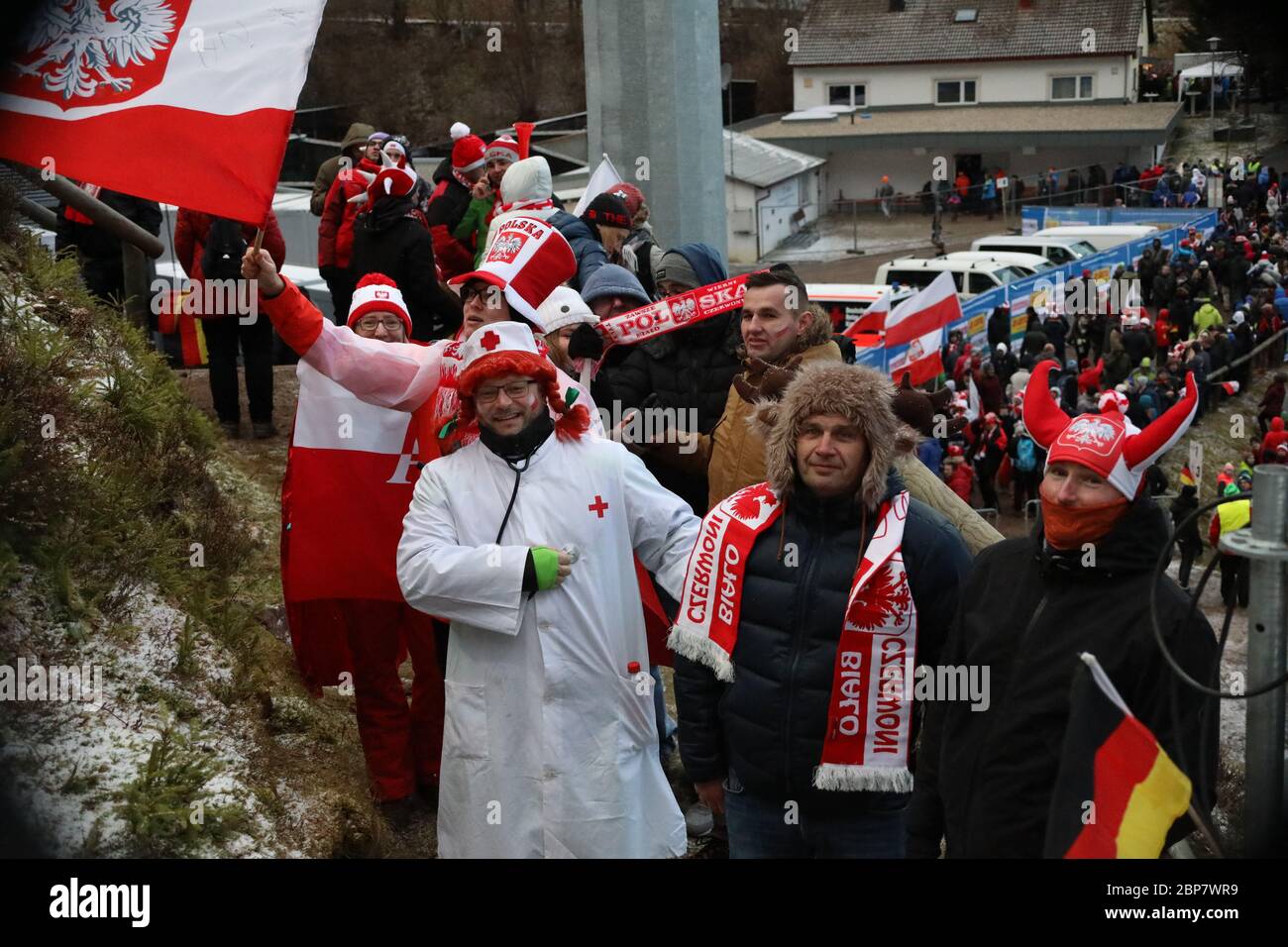 GER, Copa Mundial de esquí salto Titisee-Neustadt Foto de stock
