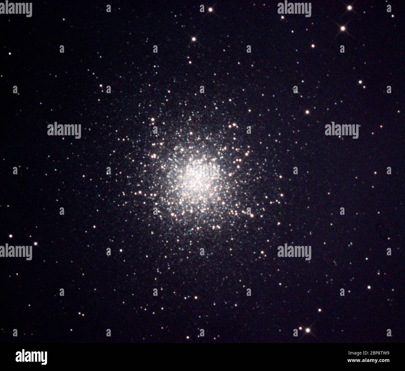 Cúmulo globular M13 en Hércules Foto de stock