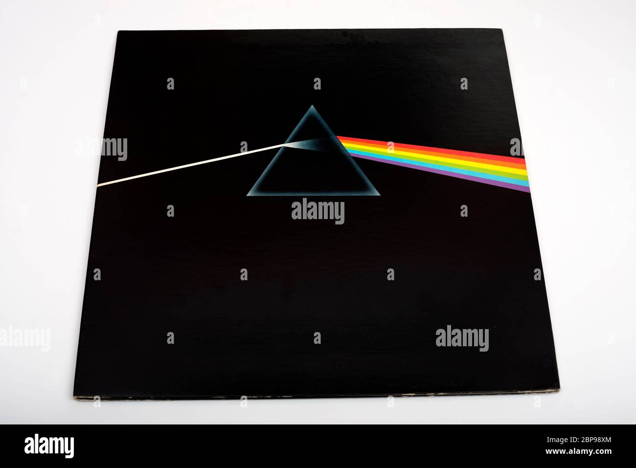 Disco de vinilo Pink Floyd Dark Side of the Moon Fotografía de stock - Alamy