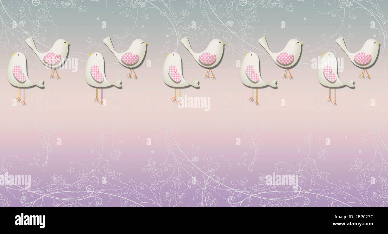 Lindo fondo de niños, dibujos animados pájaros en suave degradado fondo de pantalla borrosa Fotografía de stock - Alamy Lindo fondo de niños, dibujos animados pájaros en suave degradado fondo de pantalla borrosa Fotografía de stock - Alamy