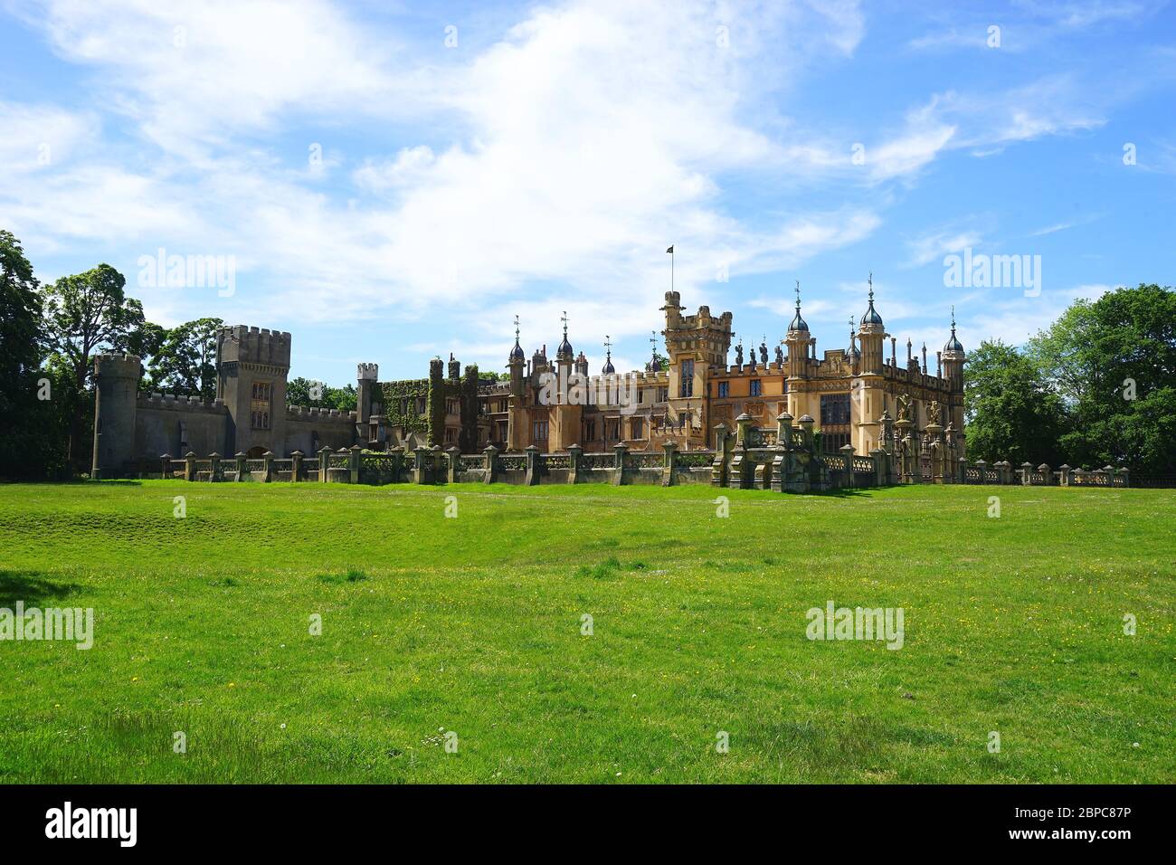 Casa knebworth del reino unido fotografías e imágenes de alta