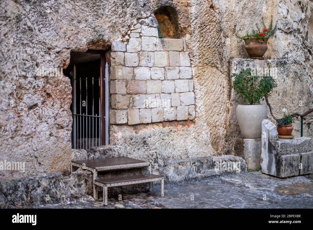 Tumba de Jesús en el jardín Fotografía de stock Alamy