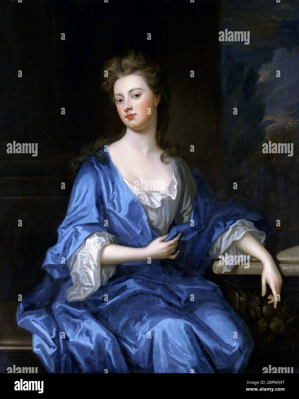 Sarah Churchill, duquesa de Marlborough, retrato de Sir Godfrey Kneller Foto de stock