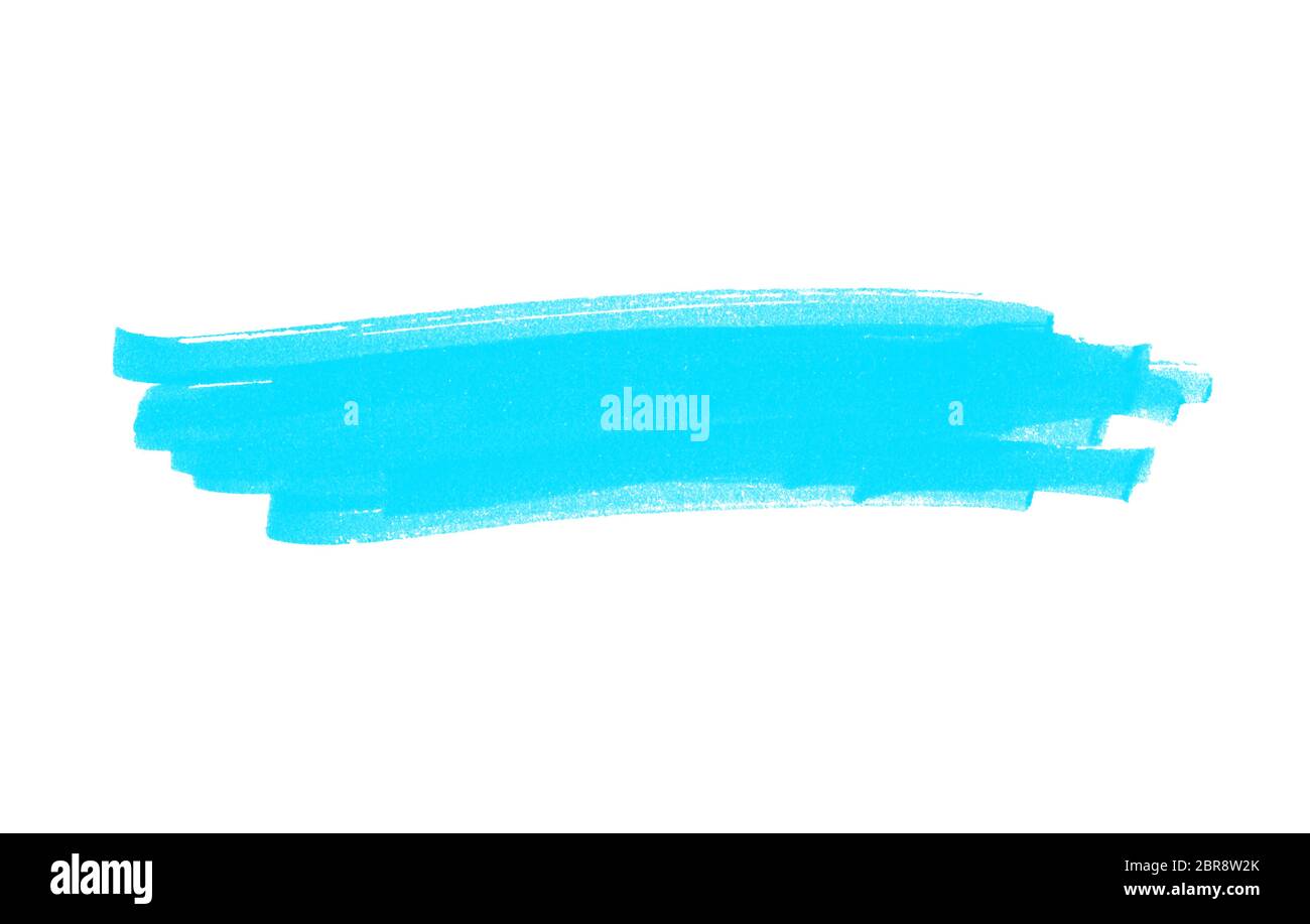 Azul claro sucio textura de marcador sobre fondo blanco hecho con lápiz o  cepillo Fotografía de stock - Alamy