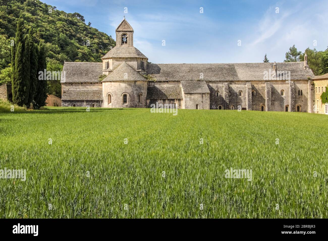 Senanque Abbey en el Luberon, Provenza, Francia Foto de stock