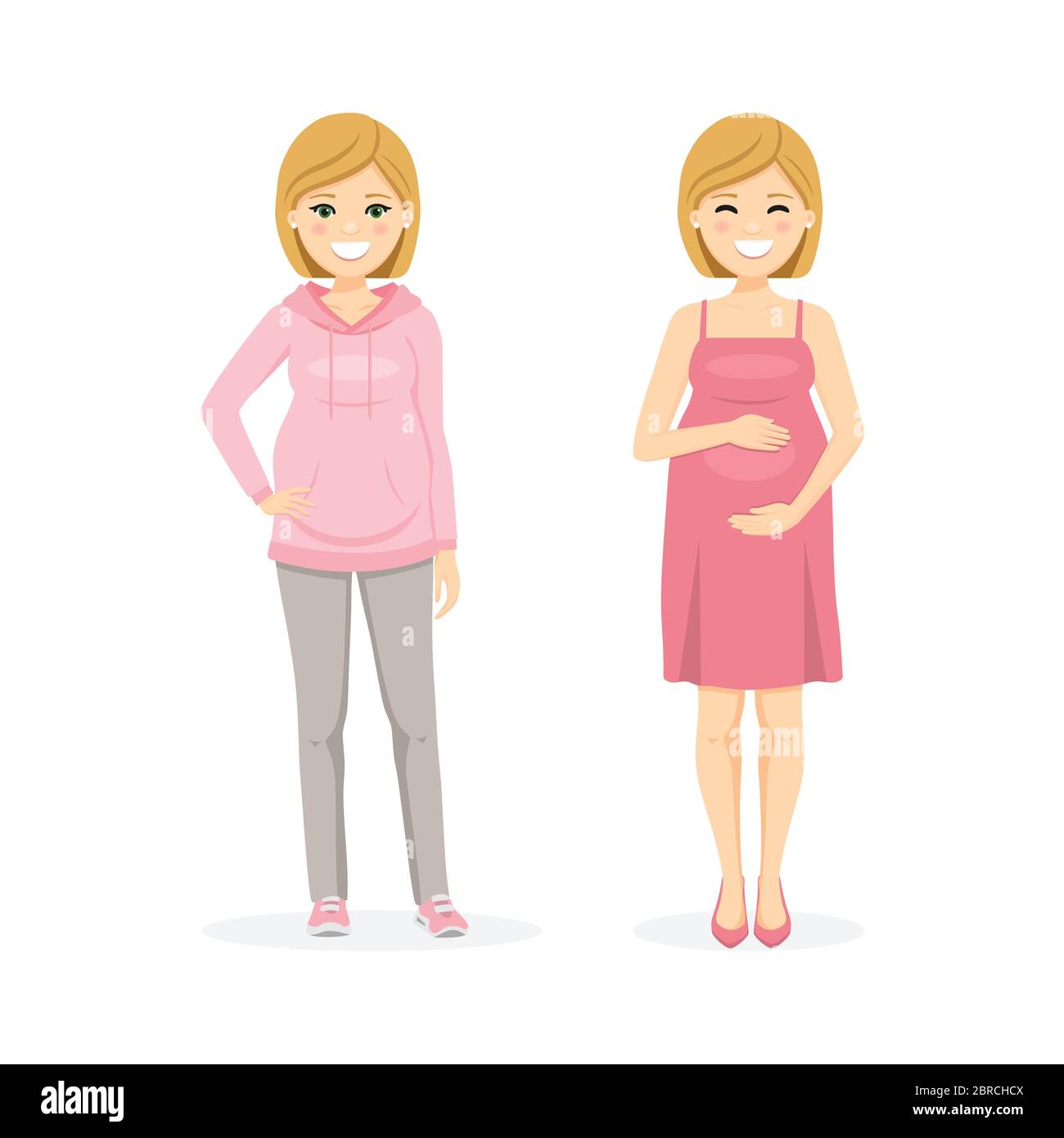Ropa de maternidad embarazo Im genes vectoriales de stock P gina