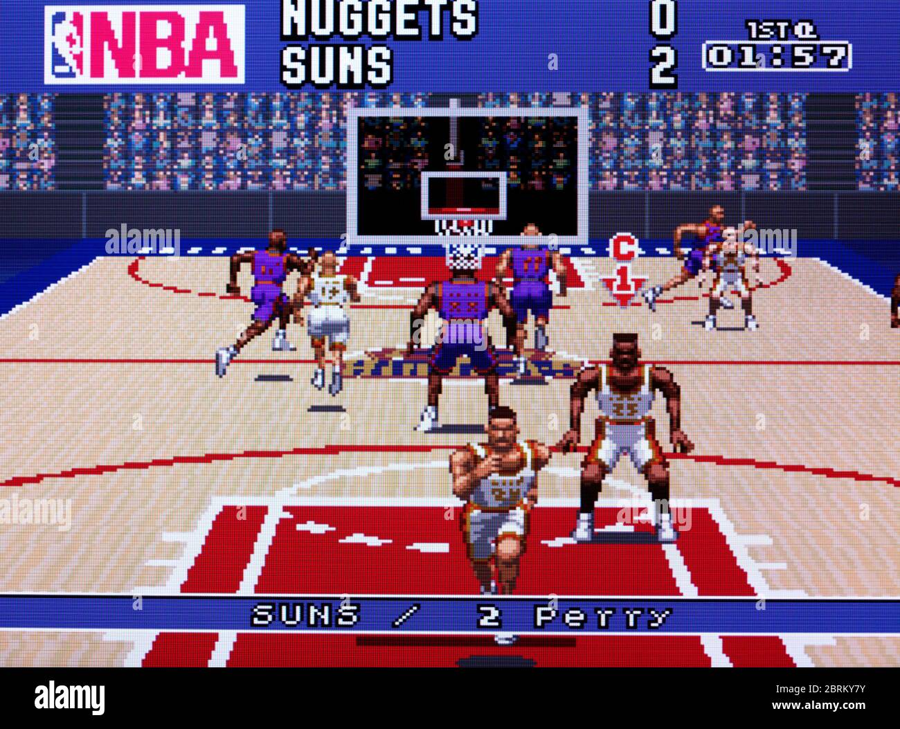 NBA Give 'n Go - SNES Super Nintendo - sólo para uso editorial Fotografía  de stock - Alamy