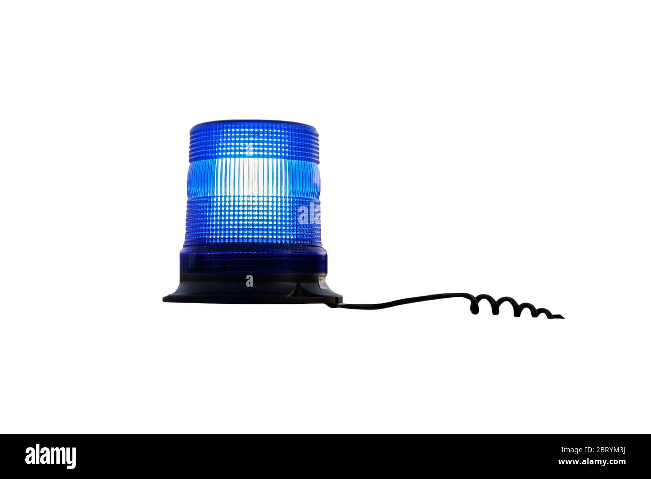 Linterna de policía, aislado Fotografía de stock - Alamy