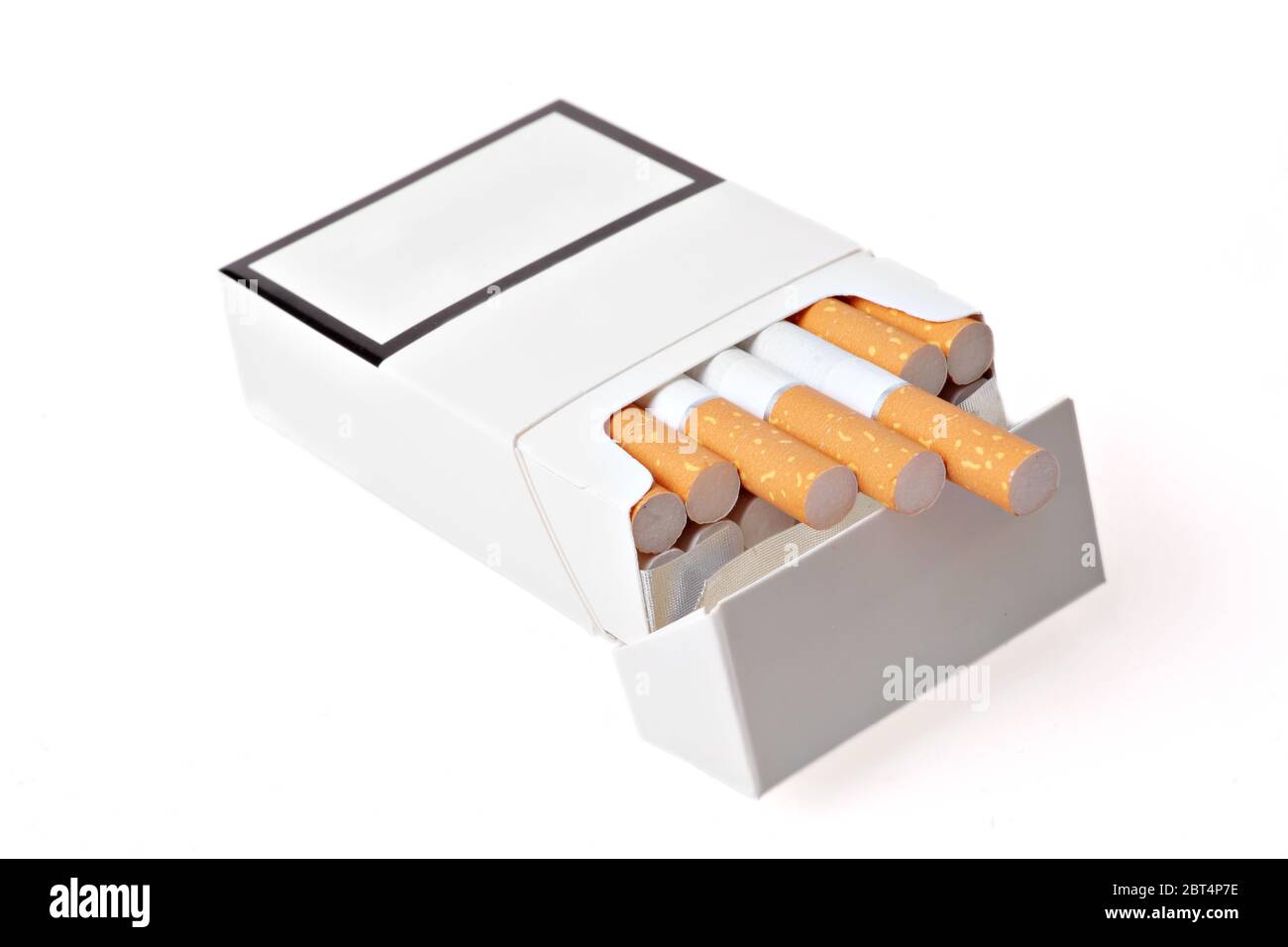 Cigarrillo, caja, cajas, adicto, fumador, olor, humo, tabaco, blanco, paquete, Foto de stock