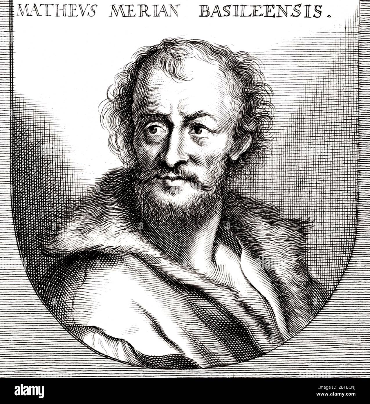1650 c, ALEMANIA : el grabador y pubblisher suizo Matthäus Merian ( Mateo , 1593 - 1650 ) el Viejo , padre de la famosa mujer naturalista alemana pintora , ilustradora científica y bióloga MARIA SIBYLLA MERIAN ( 1647 - 1717 ). El padre de Sybylla era . Retrato de grabador desconocido . - SYBILLA - HISTORIA - foto storica storiche - retrato - ritratto - NATURALISTA - SCIENZA - CIENCIA - BIOLOGÍA - BIOLOGIA - ilustratrice - ilustratore - ilustradora - mujer pintora - pittrice - pintura - ARTE - ARTE - ilustración - illustrazione - Incisione - grabado ---- A Foto de stock
