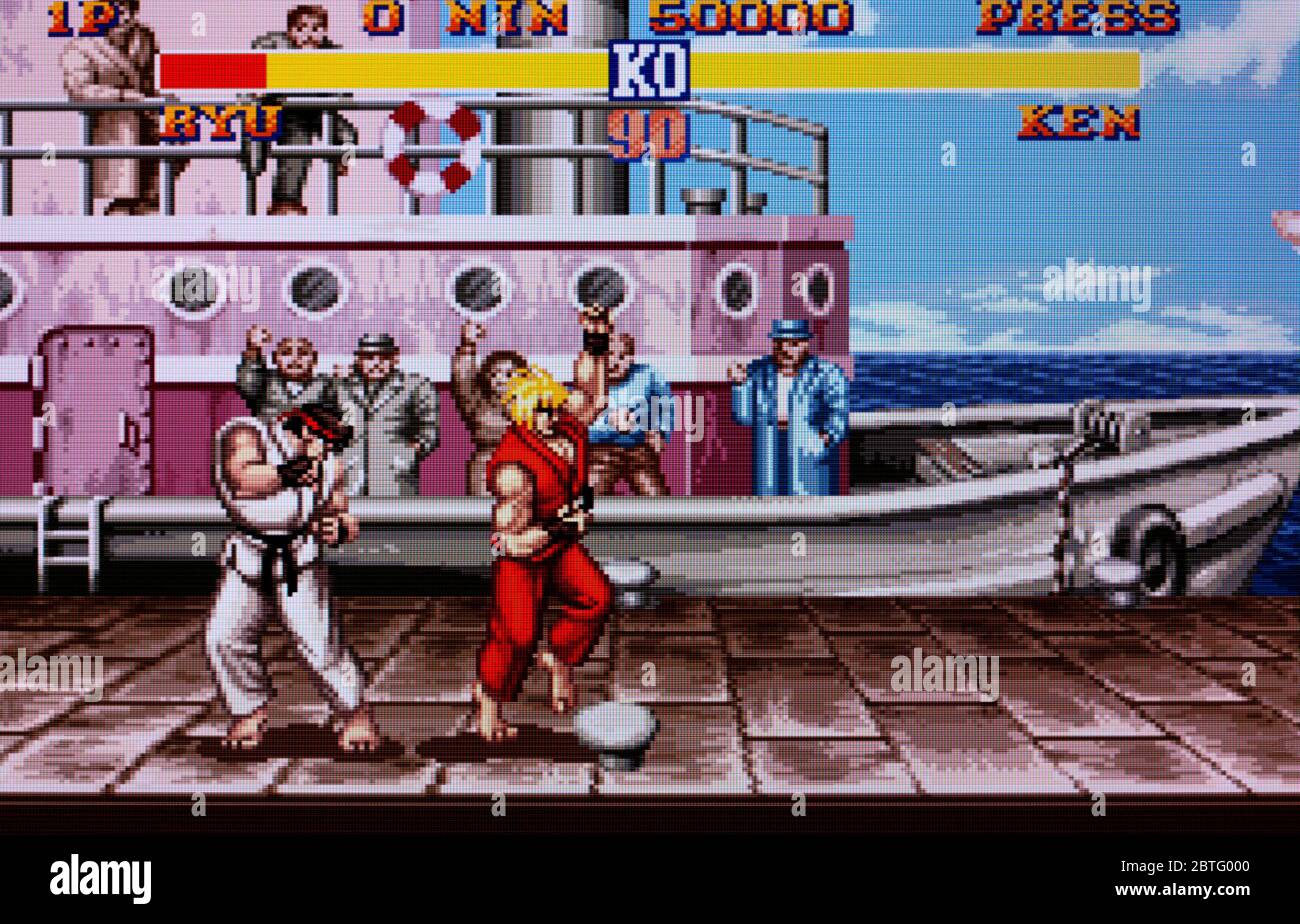 Street Fighter II 2 el Guerrero Mundial - SNES Super Nintendo - sólo para  uso editorial Fotografía de stock - Alamy