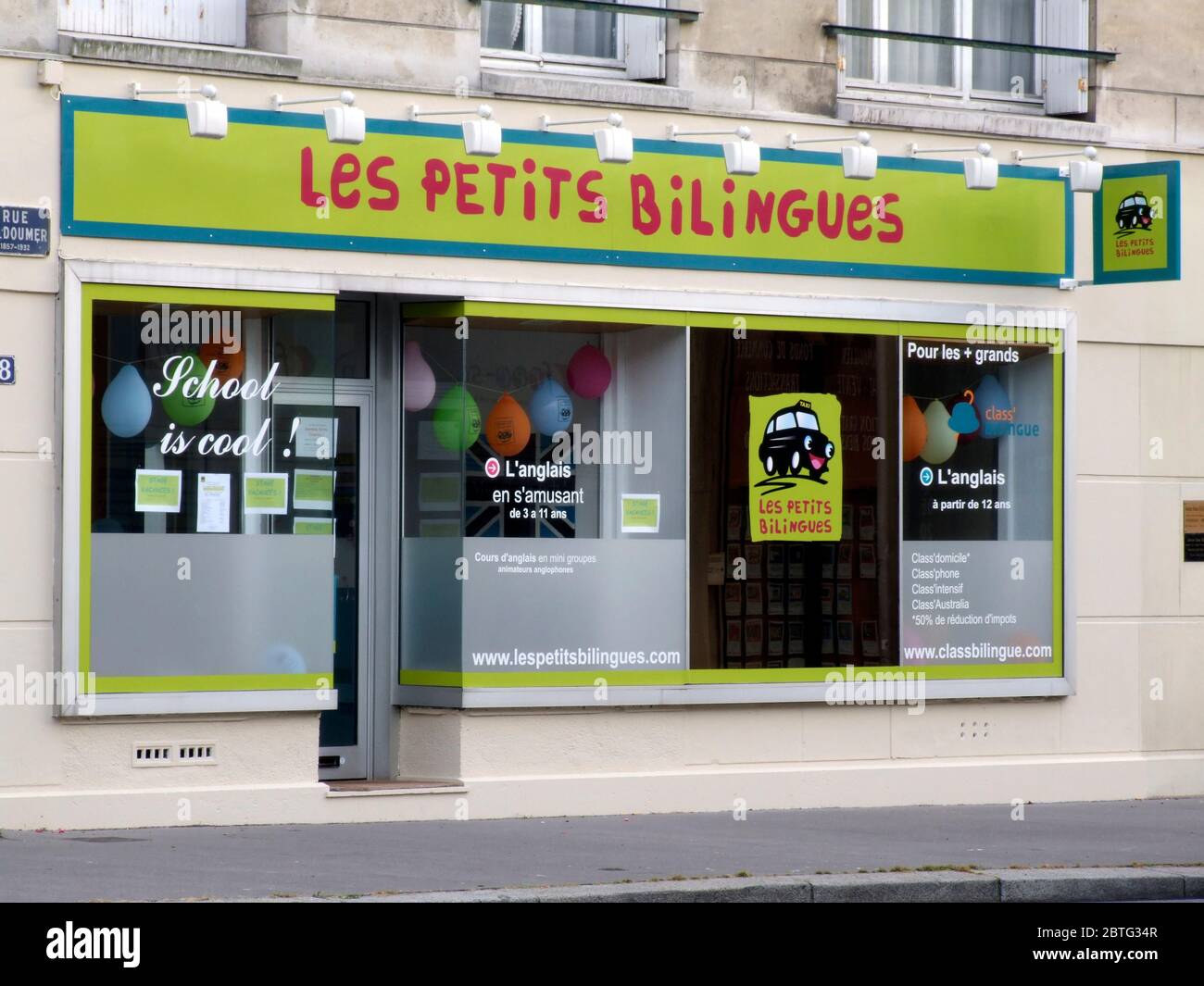 Les Petits Bilingues Clases De Ingles Para Ninos Le Havre Francia Fotografia De Stock Alamy