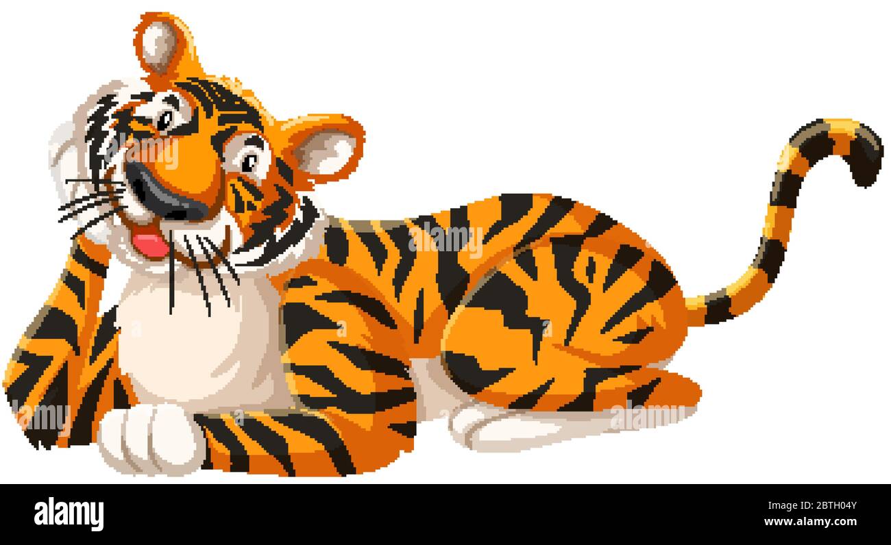 Vetores de Pequeno Personagem Tigre Irritado Isolado Filhote Irritado  Desenho Animado Listrado Tigre Com Fogo e mais imagens de Animal selvagem -  iStock