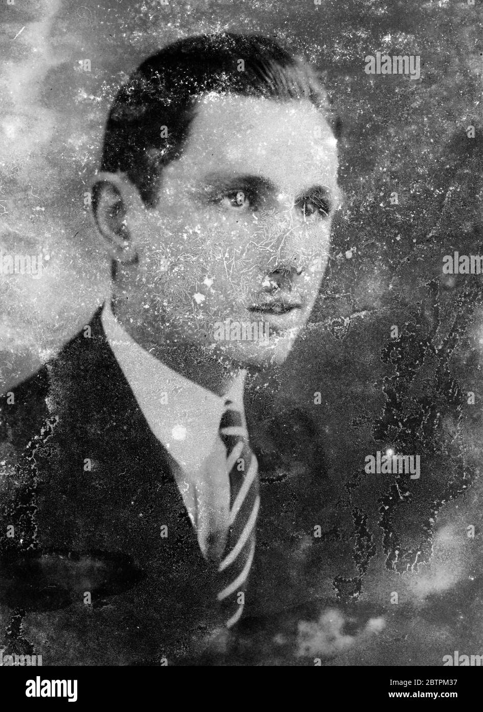 Victor William Green de la avenida 7 Eastern Avenue Shoreham informó ahogado el 6 de julio de 1936 Foto de stock