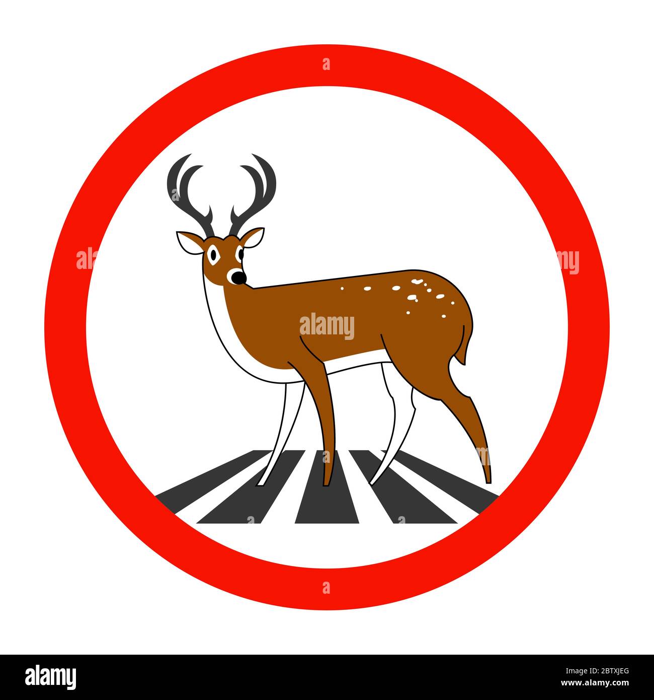 Dibujo del venado Imágenes vectoriales de stock - Alamy