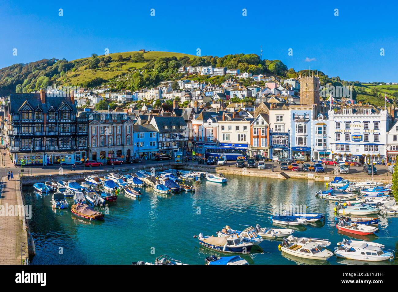 Dartmouth, Devon, Inglaterra, Reino Unido, Europa Foto de stock