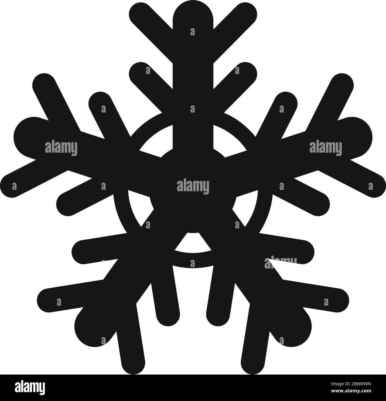 Copo nieve Imágenes vectoriales de stock - Alamy